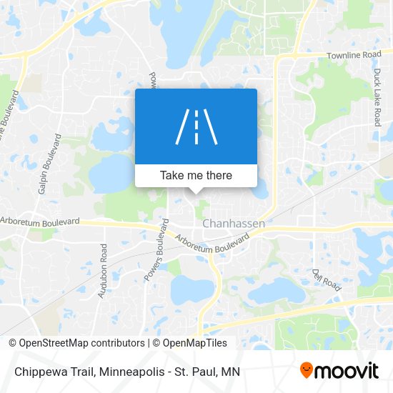 Chippewa Trail map