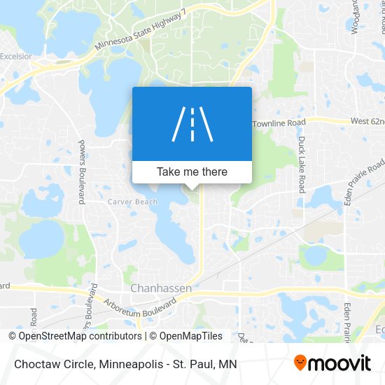 Choctaw Circle map