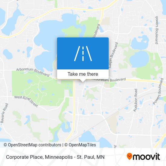 Corporate Place map