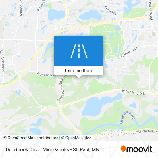 Mapa de Deerbrook Drive