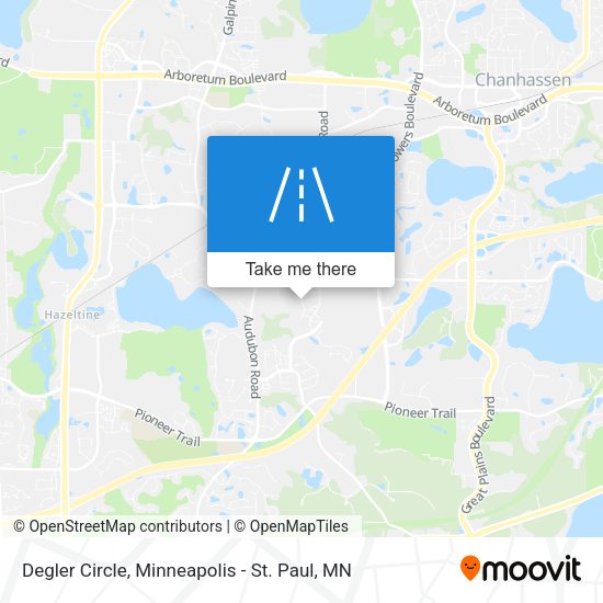 Degler Circle map