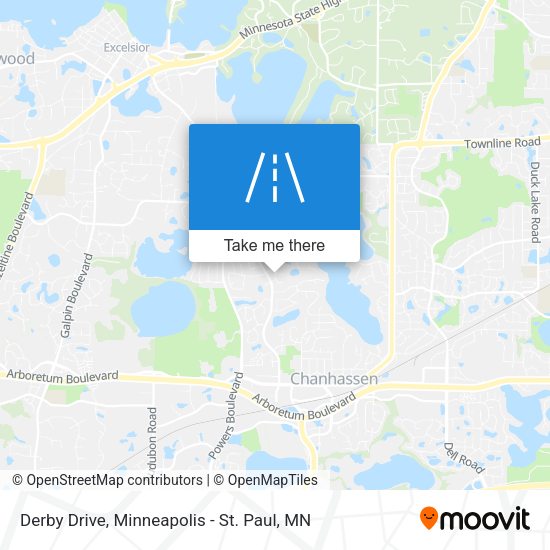 Derby Drive map