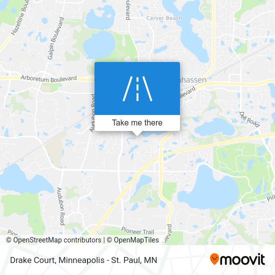 Mapa de Drake Court