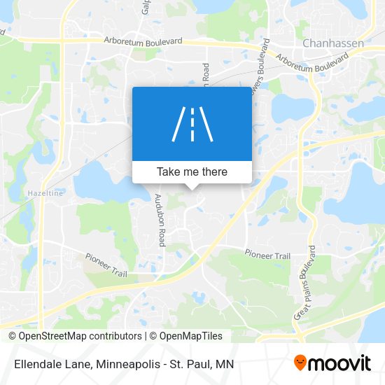 Ellendale Lane map