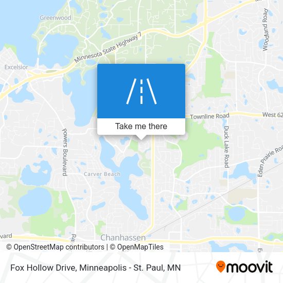 Fox Hollow Drive map