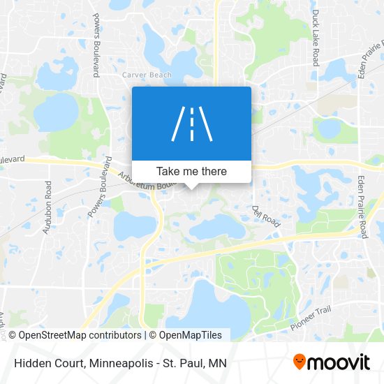 Hidden Court map