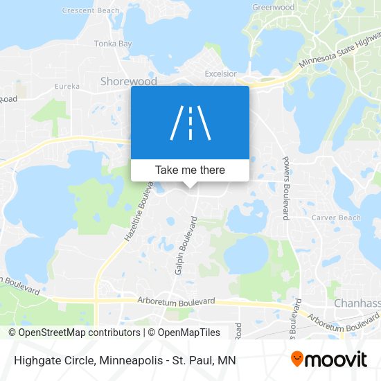 Mapa de Highgate Circle