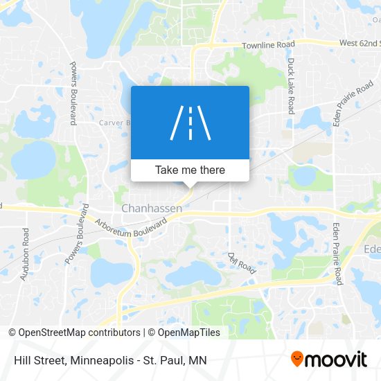Mapa de Hill Street