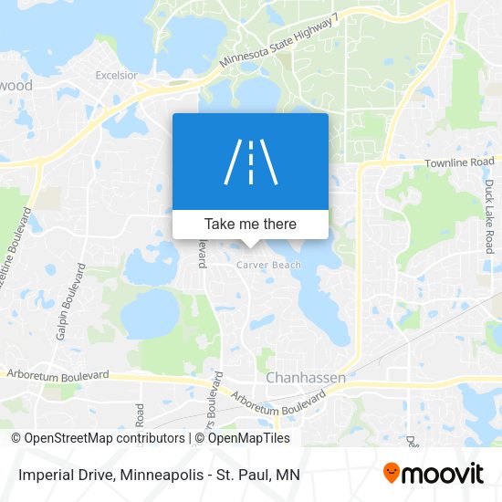 Imperial Drive map
