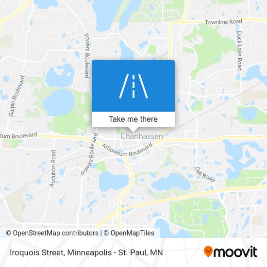 Mapa de Iroquois Street