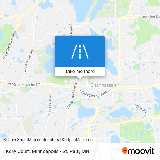 Mapa de Kelly Court
