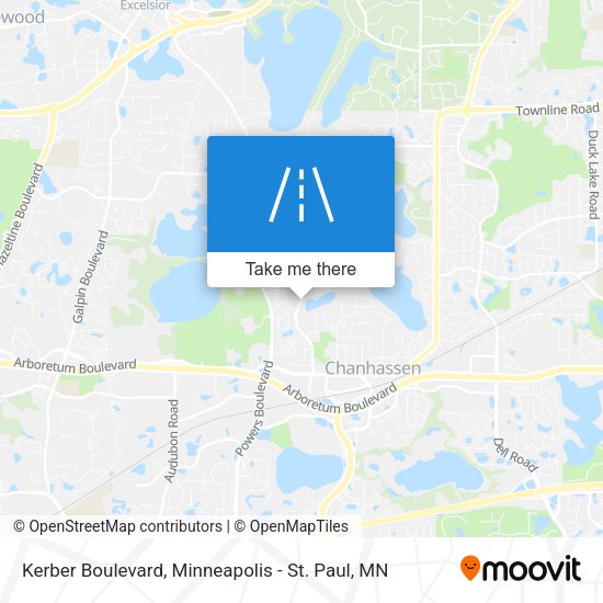 Mapa de Kerber Boulevard