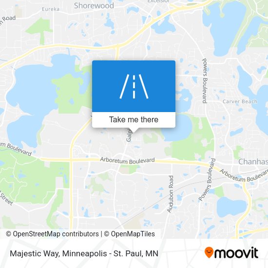Majestic Way map