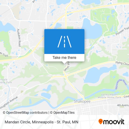Mandan Circle map