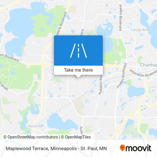 Mapa de Maplewood Terrace