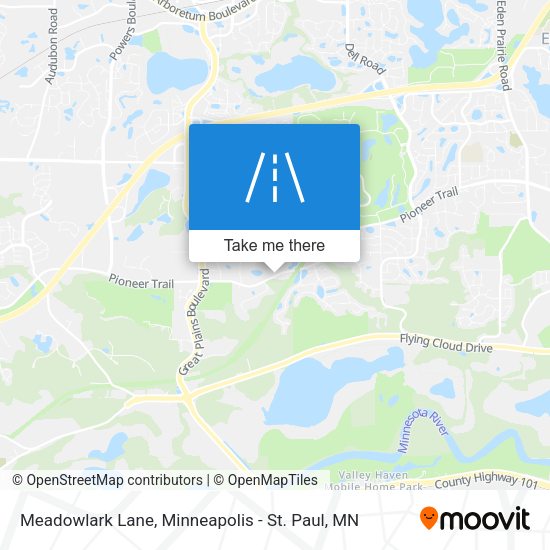 Mapa de Meadowlark Lane