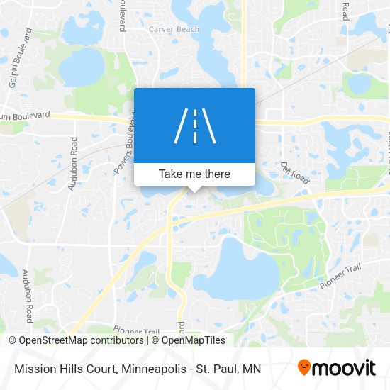 Mission Hills Court map