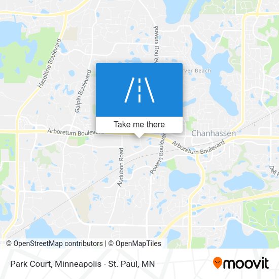 Park Court map