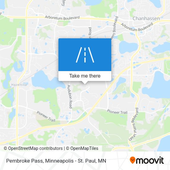 Pembroke Pass map