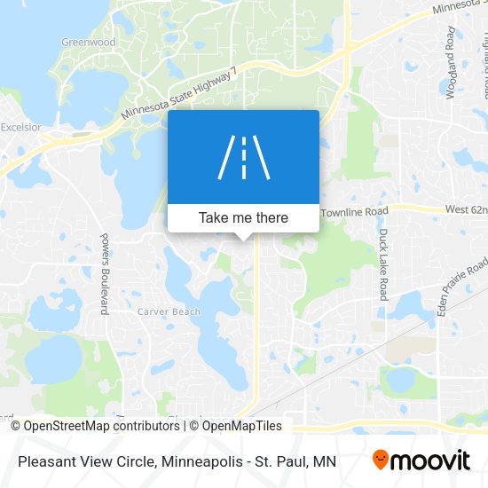Pleasant View Circle map