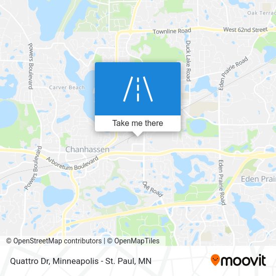 Quattro Dr map