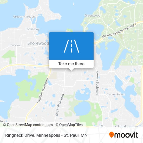 Ringneck Drive map