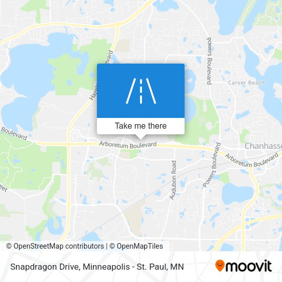 Snapdragon Drive map