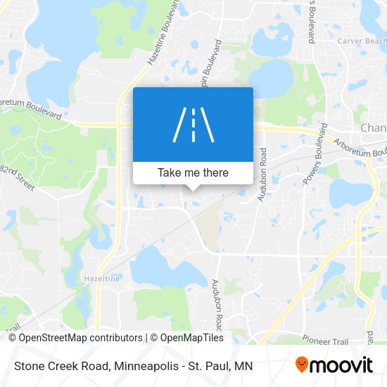 Stone Creek Road map