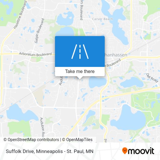 Suffolk Drive map