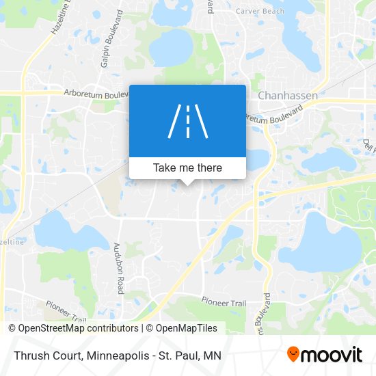 Thrush Court map