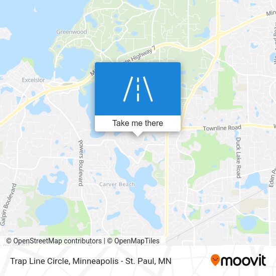Trap Line Circle map