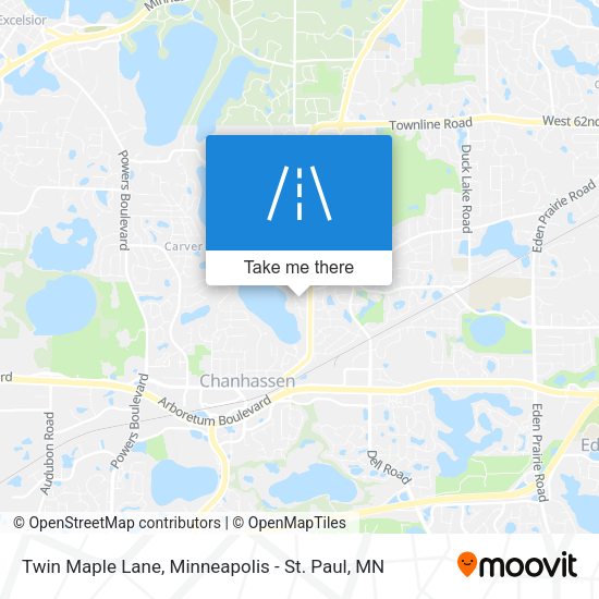 Mapa de Twin Maple Lane