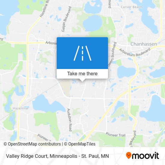Valley Ridge Court map