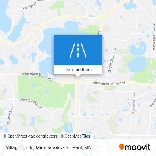 Village Circle map