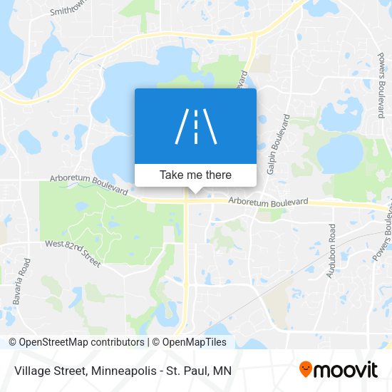 Village Street map