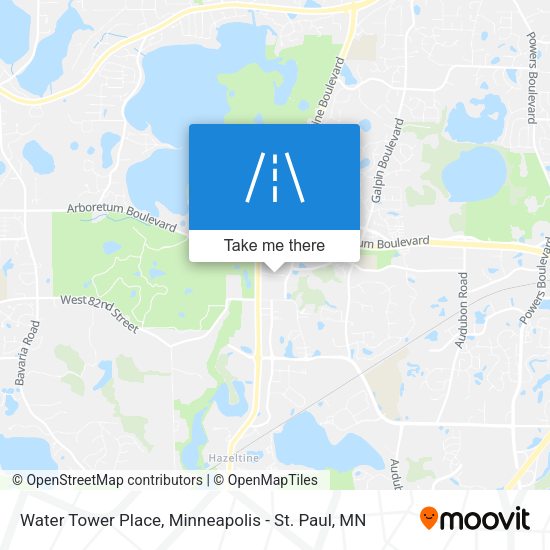 Water Tower Place map