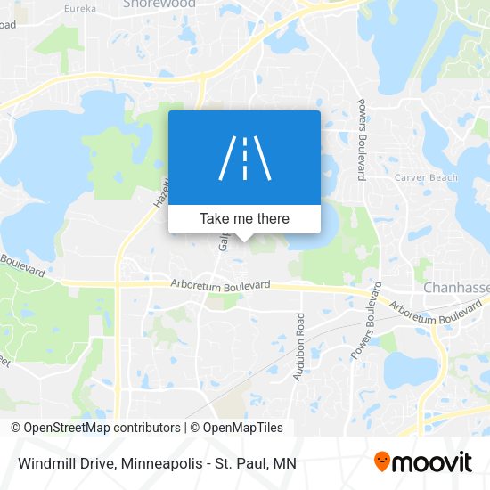 Windmill Drive map
