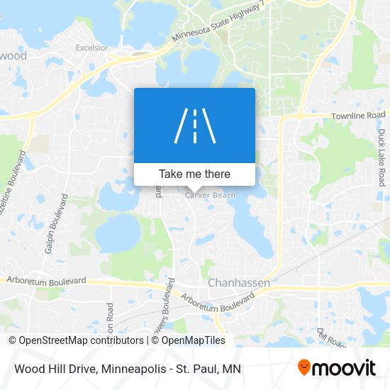 Mapa de Wood Hill Drive