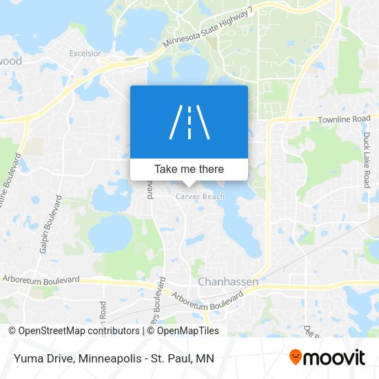 Mapa de Yuma Drive