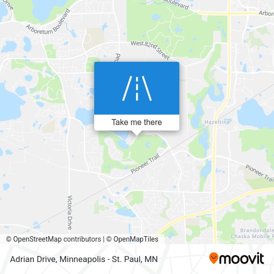 Adrian Drive map