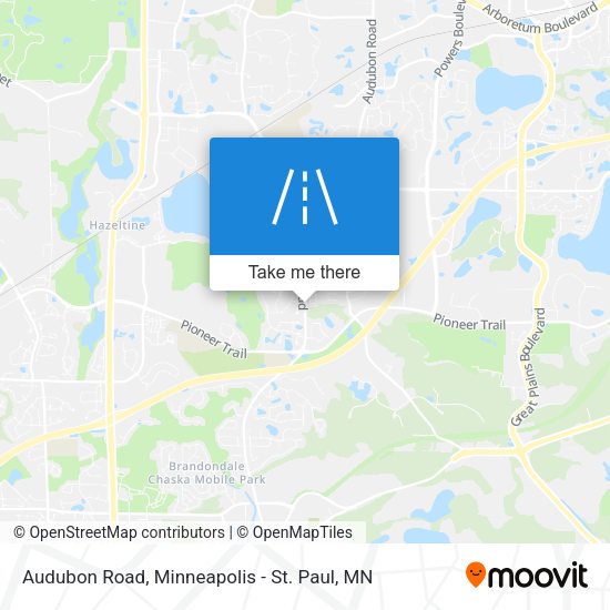 Mapa de Audubon Road