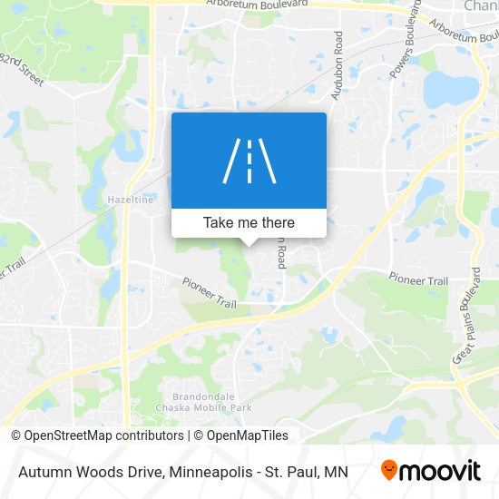 Mapa de Autumn Woods Drive