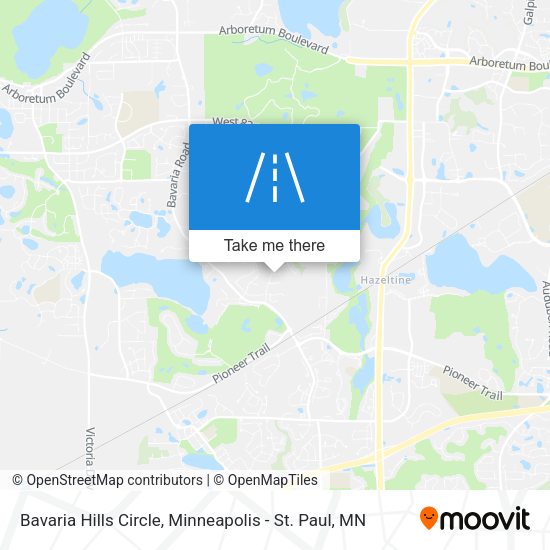 Bavaria Hills Circle map