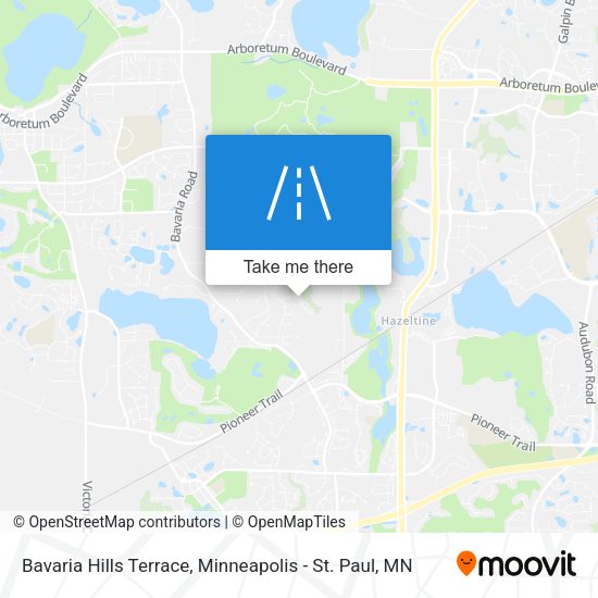 Bavaria Hills Terrace map