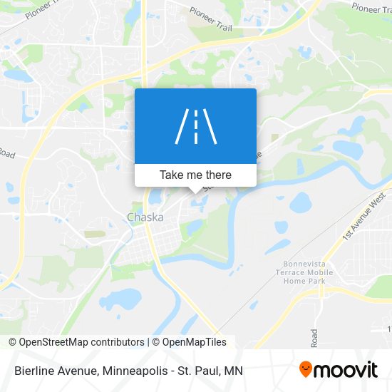 Bierline Avenue map