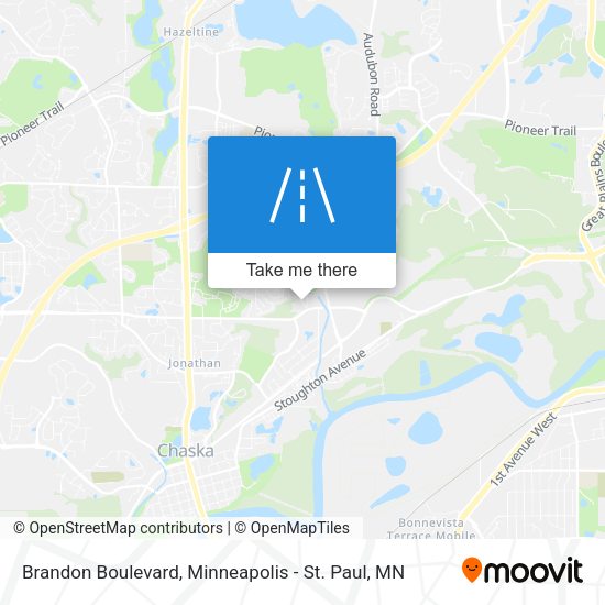 Mapa de Brandon Boulevard