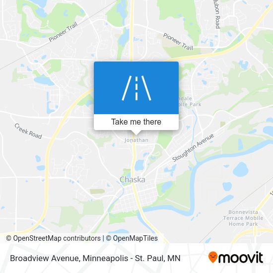 Broadview Avenue map