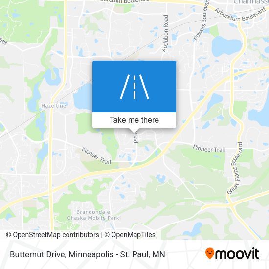 Mapa de Butternut Drive