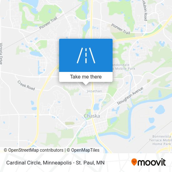 Mapa de Cardinal Circle