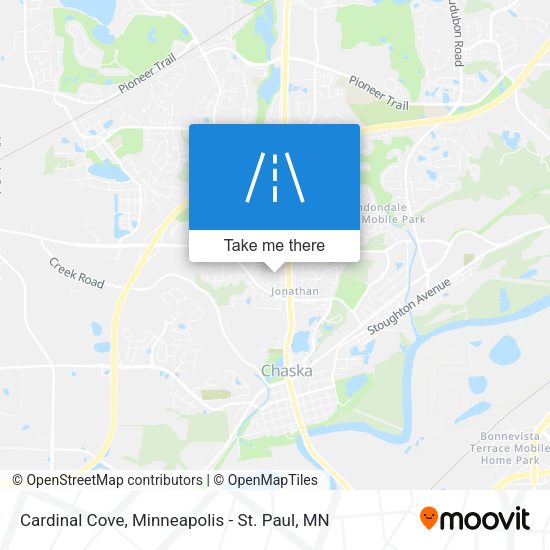 Cardinal Cove map
